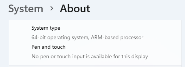 Imagen donde se ve la versión de windows ya sea 32 o 64 bits
